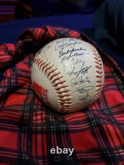 1983 Atlanta Braves Team Signed Autographed Official National League Baseball