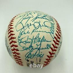 1988 San Francisco Giants Team Signed Official National League Baseball JSA COA