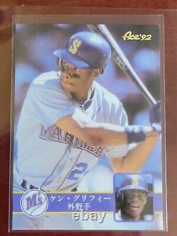 1992 Ace Novelty Ken Griffey Jr 678 Japan Prototype Officially Not Printed 1/1
