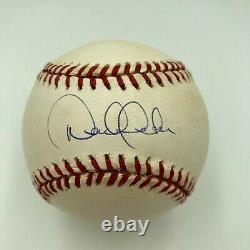 1996 Derek Jeter Rookie Signed Official American League Baseball JSA COA