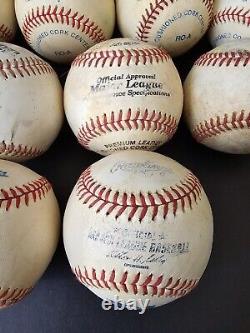 (19) Official Rawlings/cooper Game Used Major/american League Baseballs Mlb