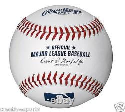 1 Dozen Rawlings Official Leather Major League Baseballs Mlb Romlb Manfred