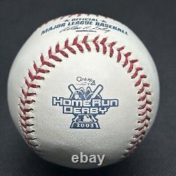 2003 Home Run Derby Rawlings Official Logo Baseball Commemorative