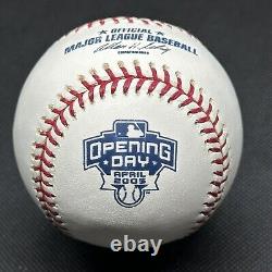 2005 Opening Day Rawlings Official Logo Baseball Commemorative MLB