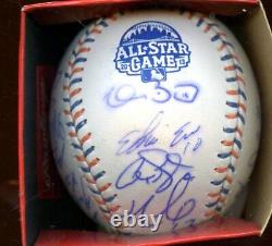 2013 American League All Star Team Signed Official 2013 AS Game Baseball 23 Sigs