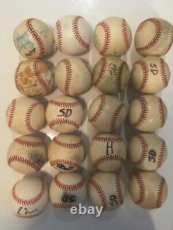 20 Used Official National League Baseballs Rawlings Free Shipping