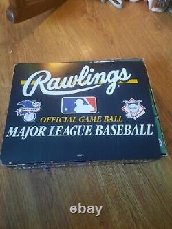 (23) Rawlings Official MLB National Game Balls Pres Leonard Coleman Jr