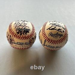 2 SIGNED Rawlings Official 100 Years Northwest League Baseballs