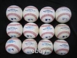 5 Dozen Rawlings Official Major League game baseballs Manfred Jr MLB lot 60