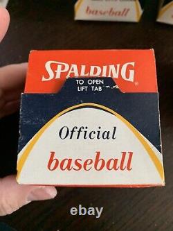 5 NOS Vintage Spalding Official Babe Ruth League Baseball No 174 41-129 Cork CTR