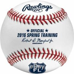 6 Dozen Rawlings ROMLBSTFL16 Spring Major League FL Baseball Official MLB ROMLB