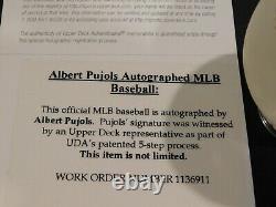 ALBERT PUJOLS Signed / Autographed Official Major League Baseball UDA & MLB COA