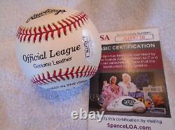 ALEX GRAMMAS Signed Official League Baseball -JSA Authenticated