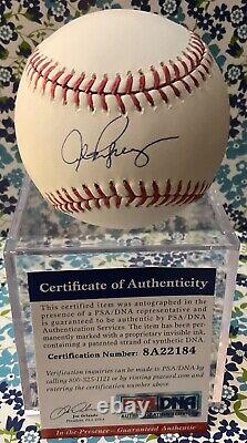 ALEX RODRIGUEZ signed OFFICIAL AMERICAN LEAGUE BASEBALL Auto PSA CERTIFICATION