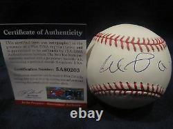 Actor Al Pacino Autographed Official Major League (Selig) Baseball PSA Cert