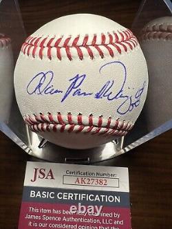 Adam Wainwright Signed Official Major League Baseball Full Name Auto JSA COA