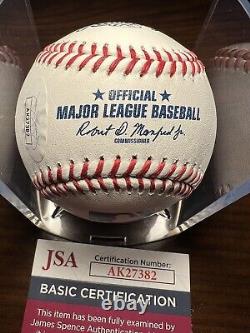 Adam Wainwright Signed Official Major League Baseball Full Name Auto JSA COA