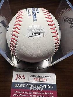 Adam Wainwright Signed Official Major League Baseball JSA COA Cardnials Rare