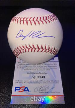 Adley Rutschman Signed Official Major League Baseball Baltimore Orioles PSA COA