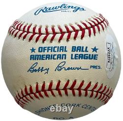 Al Kaline Autographed Official American League Baseball (JSA)