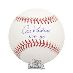 Al Kaline HOF 80 Autographed Official Major League Baseball JSA COA