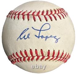 Al Lopez Autographed Official American League Baseball Dodgers Pirates BAS