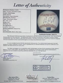 Albert Pujols Autographed Official Major League Baseball (JSA)