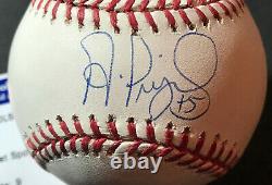 Albert Pujols Autographed Official Major League Baseball PSA Authentication