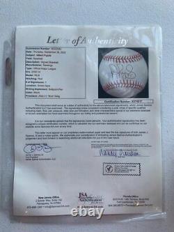 Albert Pujols Signed Rawlings Official Major League Baseball JSA Certification