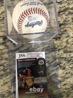 Alex Bregman Signed Official Major League Baseball Houston Astros Autograph JSA