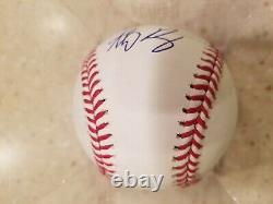 Anthony Rizzo Cubs 2016 World Series Signed Official Major League Baseball COA
