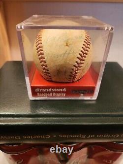 Augie Donatelli SIGNED Autographed OFFICIAL SPALDING AMERICAN LEAGUE BASEBALL