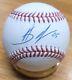 Autographed ANTHONY SANTANDER Official Major League Baseball Beckett Witness Hol