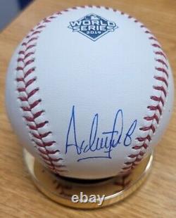 Autographed ASDRUBAL CABRERA 2019 World Series Official Major League Baseball