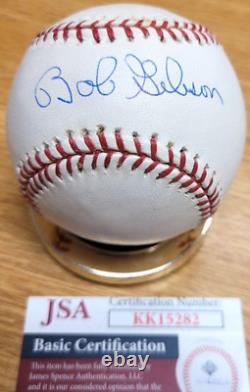 Autographed Bob Gibson Official Major League Baseball WithJsa COA