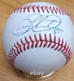 Autographed Charlie Morton Official Rawling Major League Baseball COA