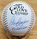 Autographed Dave Concepcion 5X GG Official Major League Gold Glove Baseball