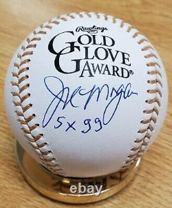 Autographed Joe Morgan Official Rawlings Gold Glove Major League Baseball withCOA