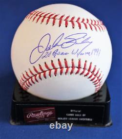 Autographed John Smiley Rawlings Official Major League Baseball with COA Autog