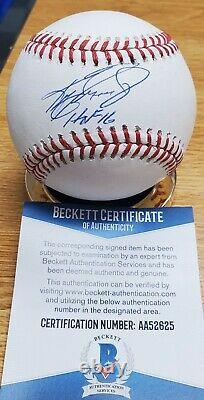 Autographed KEN GRIFFEY JR HOF 16 Official Major league Baseball Beckett COA