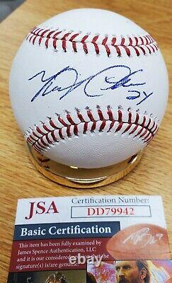 Autographed MIGUEL CABRERA Official Major League Baseball withJSA COA