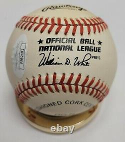 Autographed MIKE SCHMIDT 366/548 Official National League Baseball JSA