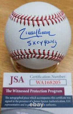 Autographed RANDY JOHNSON 5X Cy Young Official Major League Baseball JSA