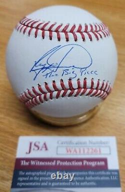 Autographed Ryan Howard The Big Piece Official Major League Baseball JSA COA