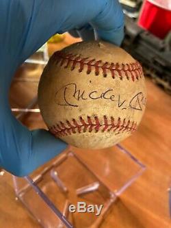 Autographed Signed Baseball Authenticated Mickey Mantle Official National League