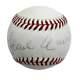 Autographed/Signed Hank Aaron Rawlings Official League Baseball JSA COA