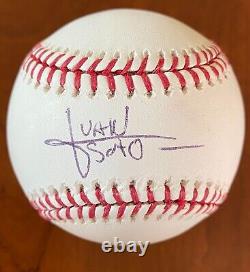Autographed Signed Juan Soto Rawlings Official Major League Baseball JSA COA