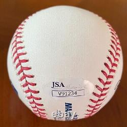 Autographed Signed Juan Soto Rawlings Official Major League Baseball JSA COA