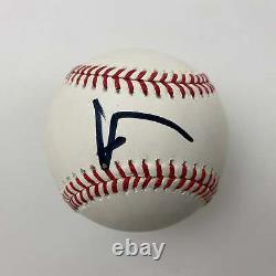 Autographed/Signed Kanye West Rawlings Official Major League Baseball PSA COA