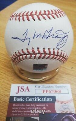 Autographed Tug McGraw Official Major League Baseball JSA COA